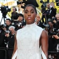 Lashana Lynch's Modest Column Dress at Cannes Comes With Two Thigh-High Slits