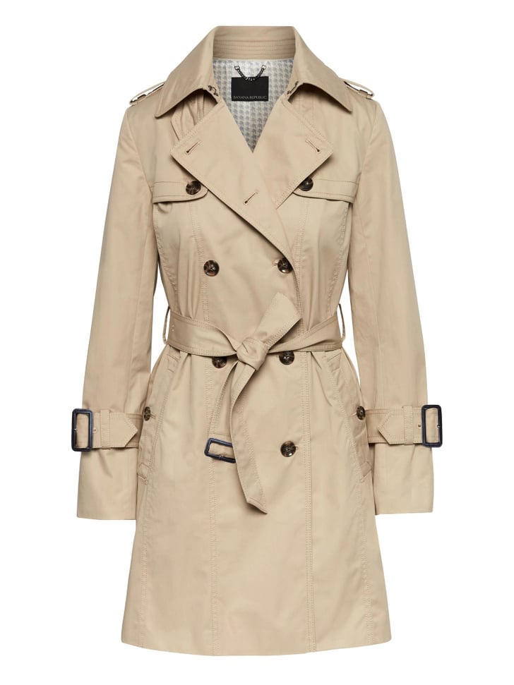 Water-Resistant Classic Trench Coat | Best Coats and Jackets From ...