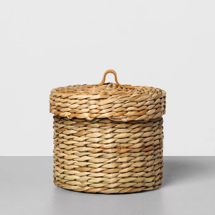 Hearth & Hand  With Magnolia Woven Bath Storage Canister