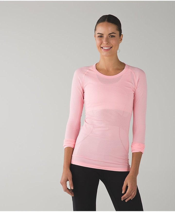 lululemon pink swiftly long sleeve