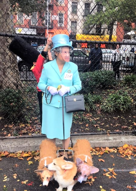 The Queen and Her Corgis