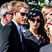 Prince Harry and Meghan Markle at Friend's Wedding 2018