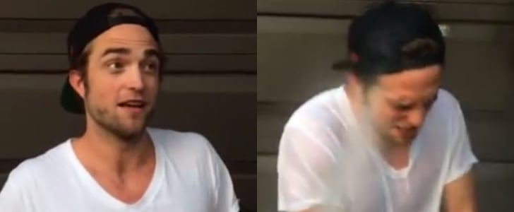 Robert Pattinson's Ice Bucket Challenge Video