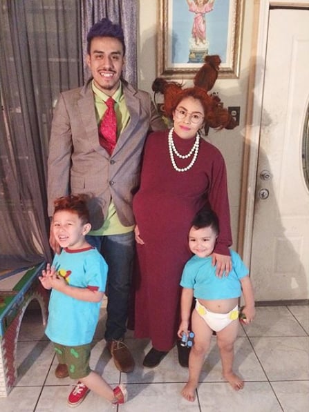Family of 4 Halloween Costumes: "Rugrats" Characters
