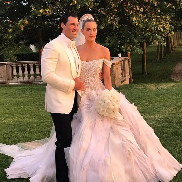 Peta Murgatroyd S Wedding Dress Popsugar Fashion