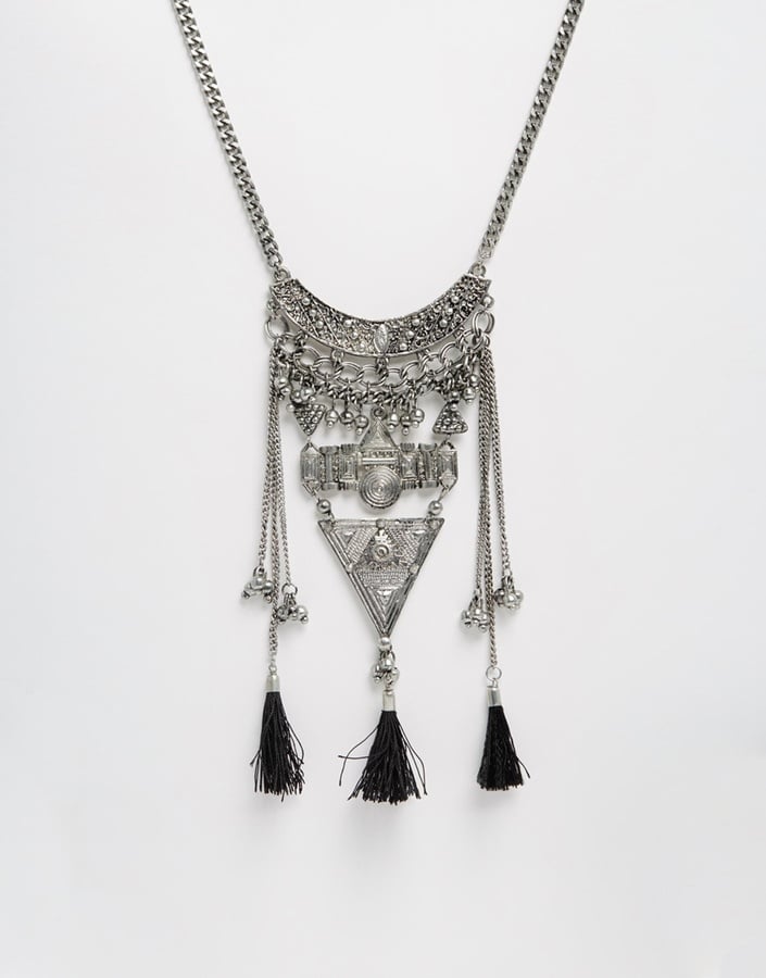 ASOS Collection Traveller Tassel Long Pendant Necklace