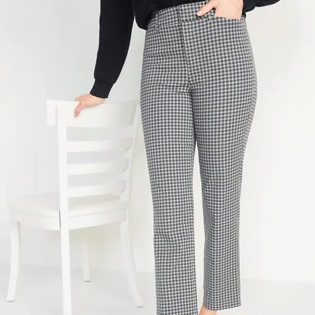 High-Waisted Pixie Straight Ankle Pants for Women