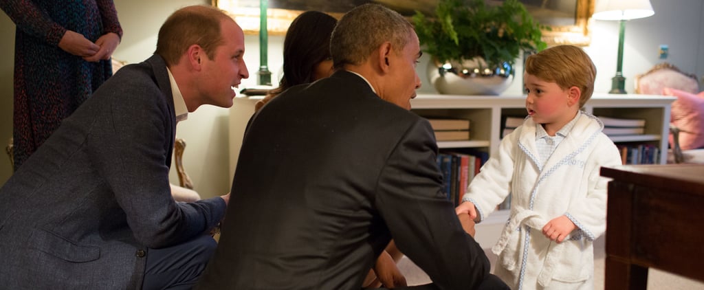 Michelle Obama Reacts to Royal Baby