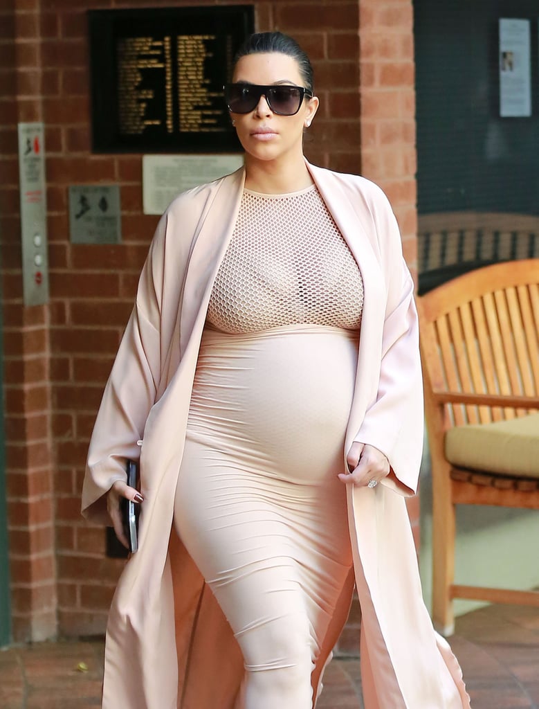 Kim Kardashian Baby Bump Pictures September 2015