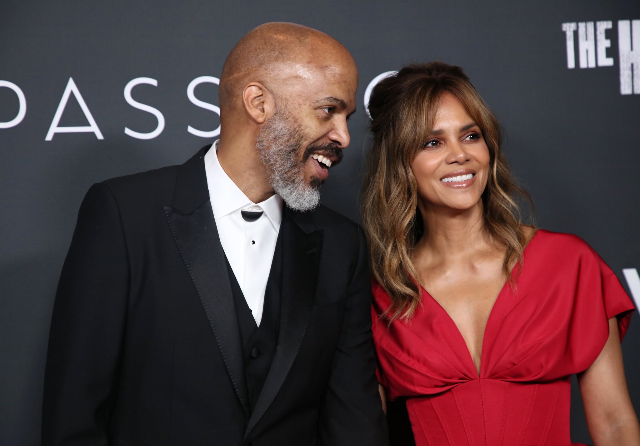 LOS ANGELES, CALIFORNIA - DECEMBER 06: (L-R) Van Hunt and Halle Berry attend the 4th Annual Celebration of Black Cinema and Television presented by The Critics Choice Association at Fairmont Century Plaza on December 06, 2021 in Los Angeles, California. (Photo by Robin L Marshall/WireImage)