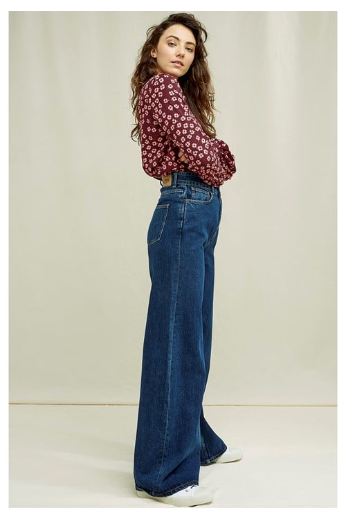 People Tree Flora Wide Leg Jeans