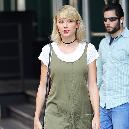 Taylor Swift's Green Bishop + Young Romper September 2016