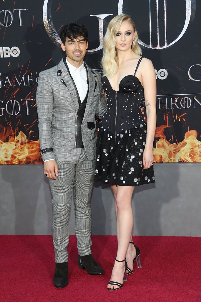 Sophie Turner Louis Vuitton Dress Game of Thrones Premiere