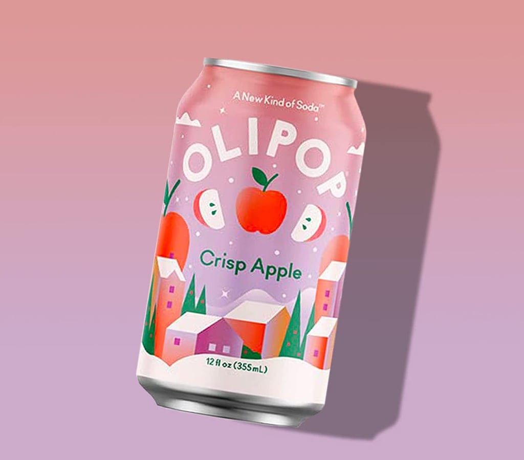 健康苏打水:Olipop脆苹果起泡奎宁水