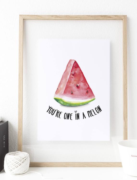 One in a Melon Card