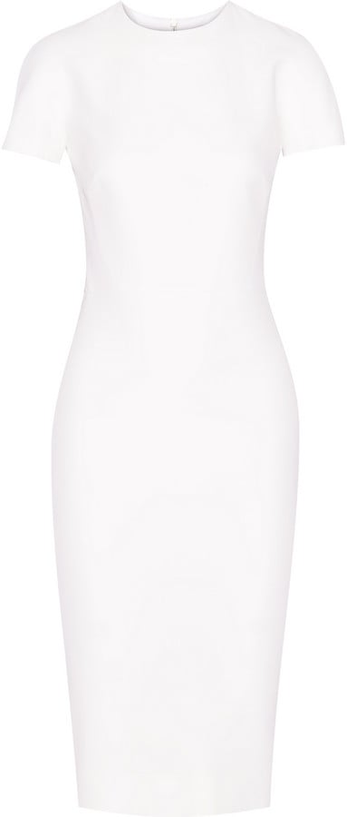 Victoria Beckham Silk and Wool-Blend Crepe Dress ($2,365)