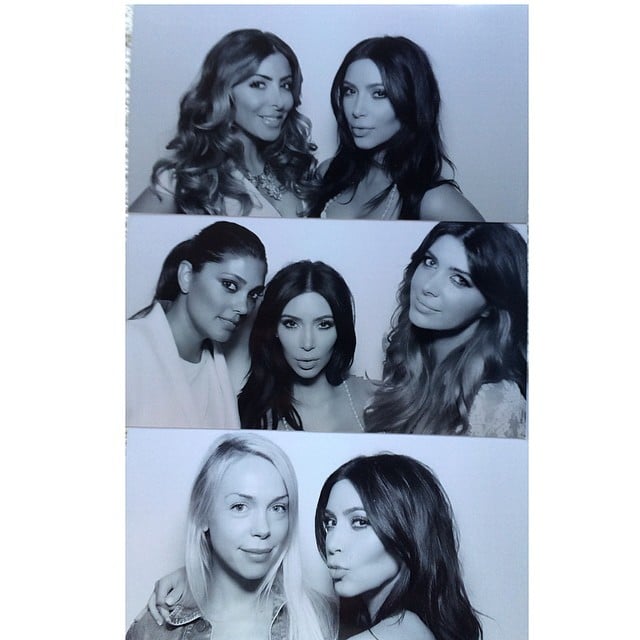 Pals Larsa Pippen, Rachel Roy, Brittny, and Simone Harouche all got in on the fun.
Source: Instagram user kimkardashian