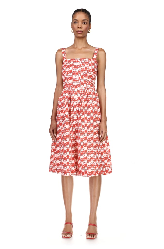 HVN Laura Cotton Dress (Red Apple)