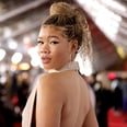 Storm Reid Nailed the '90s "Supermodel Lip" Trend at the Premiere of Spider-Man