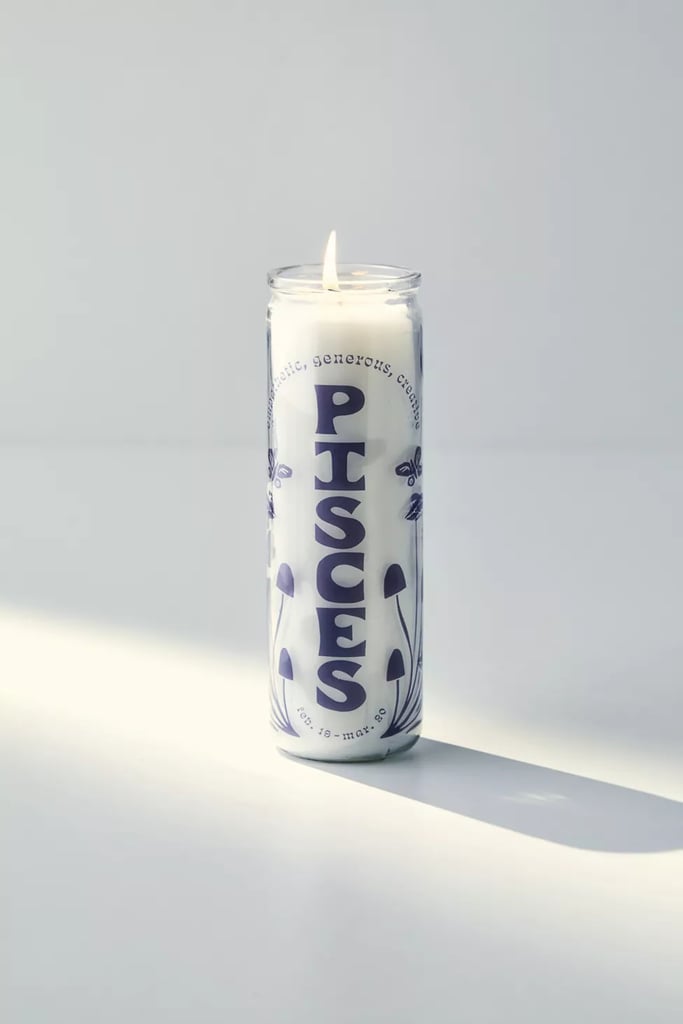A Water-Inspired Scent: Zodiac Glass Candle