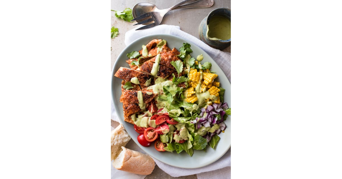 Chicken Salad With Avocado Dressing HighProtein Salad Recipes
