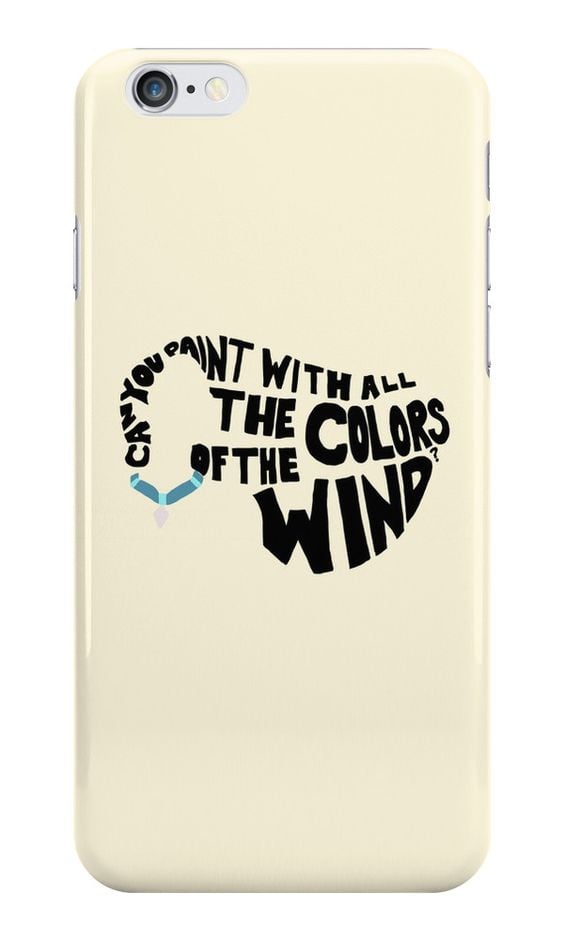 Pocahontas Colors of the Wind case ($25)
