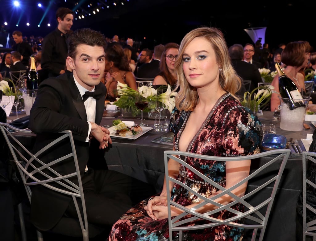 Pictured: Alex Greenwald and Brie Larson