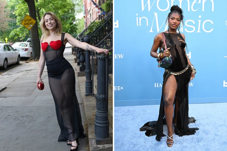 I Tried the Naked Dress Trend in a Completely Sheer Outfit