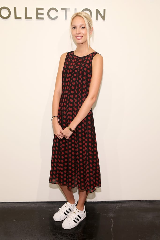 At the Michael Kors show during New York Fashion Week in September 2015.