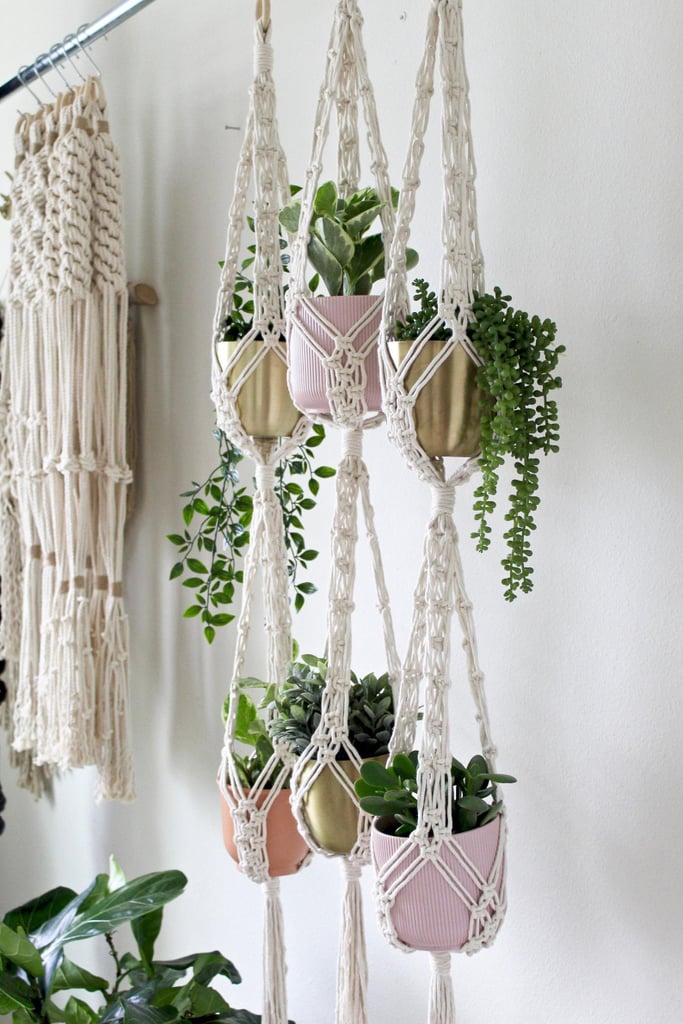 Double Macrame Plant Hanger