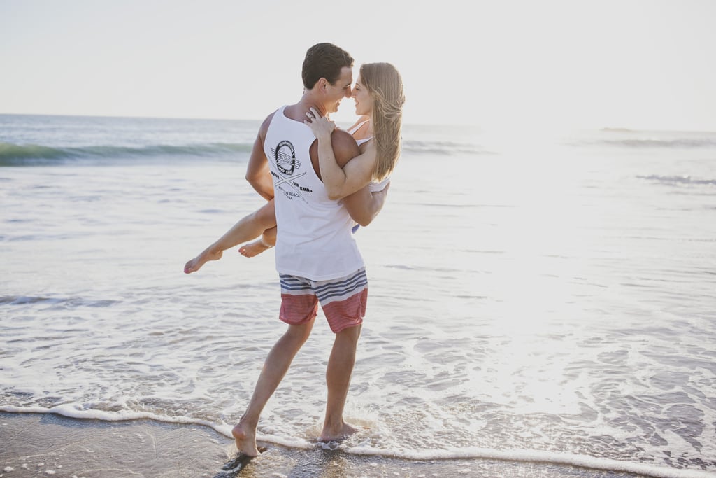 Casual Beach Engagement Shoot
