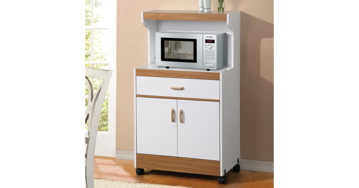 Traditional Microwave Cart Best Target Kitchen Furniture With Storage