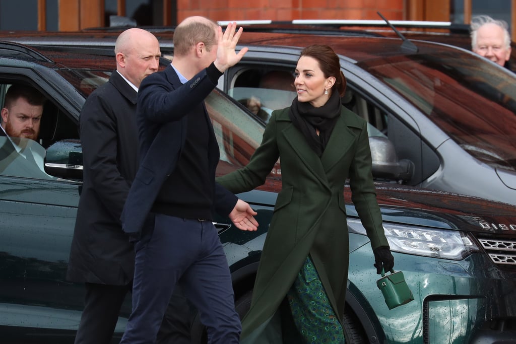 Kate Middleton Michael Kors Peacock Dress