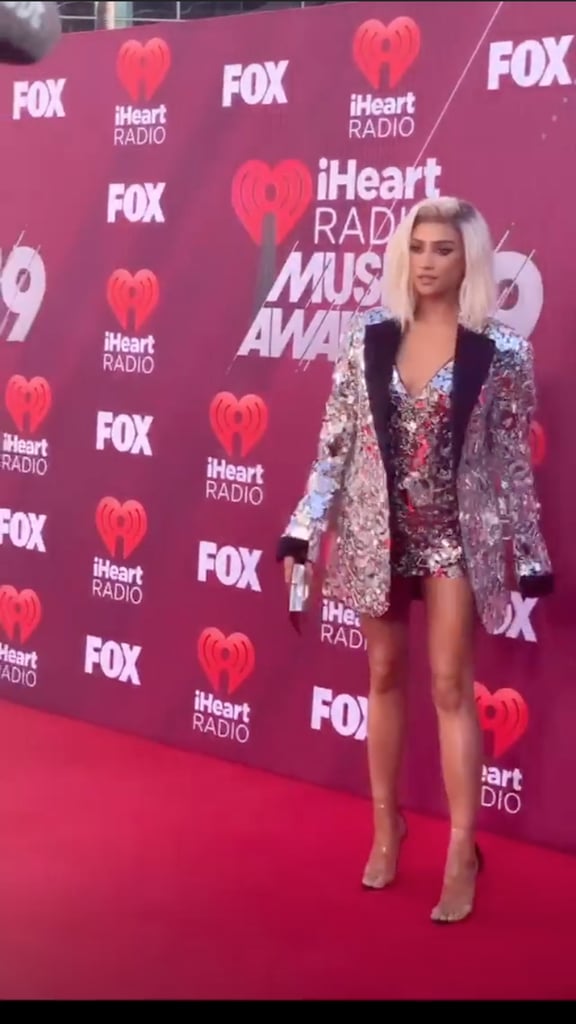 She Owned the Red Carpet in a Sparkly Ensemble