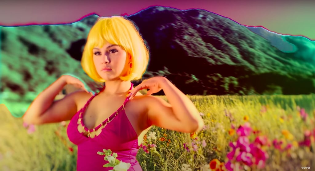 Selena Gomez With Yellow Hair in the "999" Music Video
