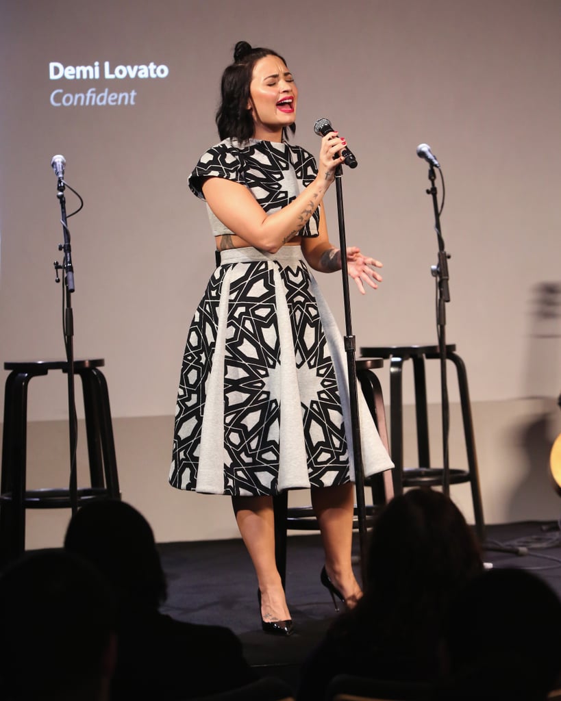 At an Apple Store Event in New York City