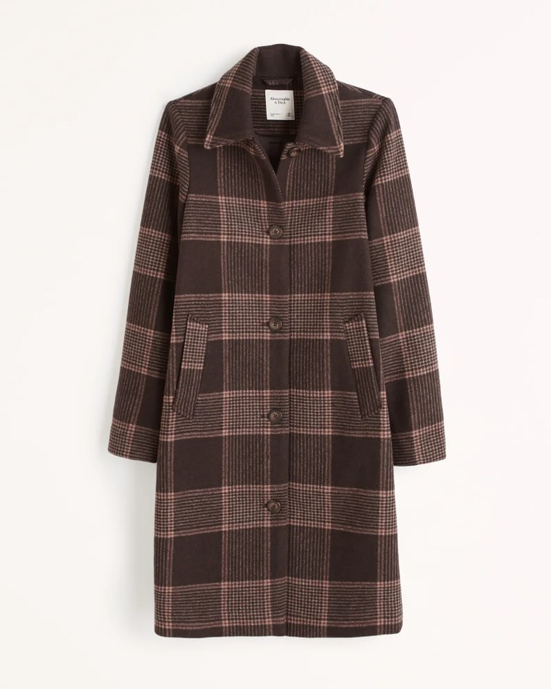 Fashion Deals: Abercrombie & Fitch Wool-Blend Mod Coat