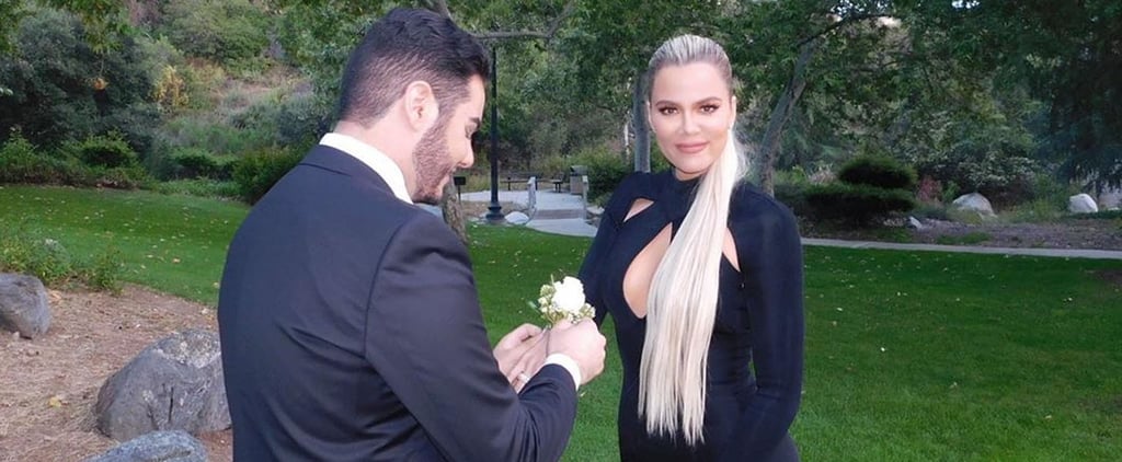 Khloe Kardashian Goes to Prom With a Fan June 2019