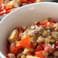 Low-Calorie, Big Portions: Red Pepper and Lentil Bake