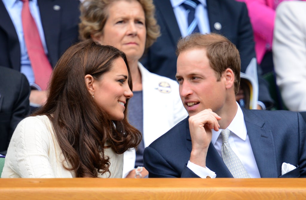 Prince William and Kate Middleton Take in Some Tennis at Wimbledon Prince William and Kate Middleton Take in Some Tennis at Wimbledon
