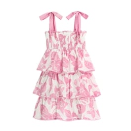 Zimmermann Bells Shirred Tiered Dress
