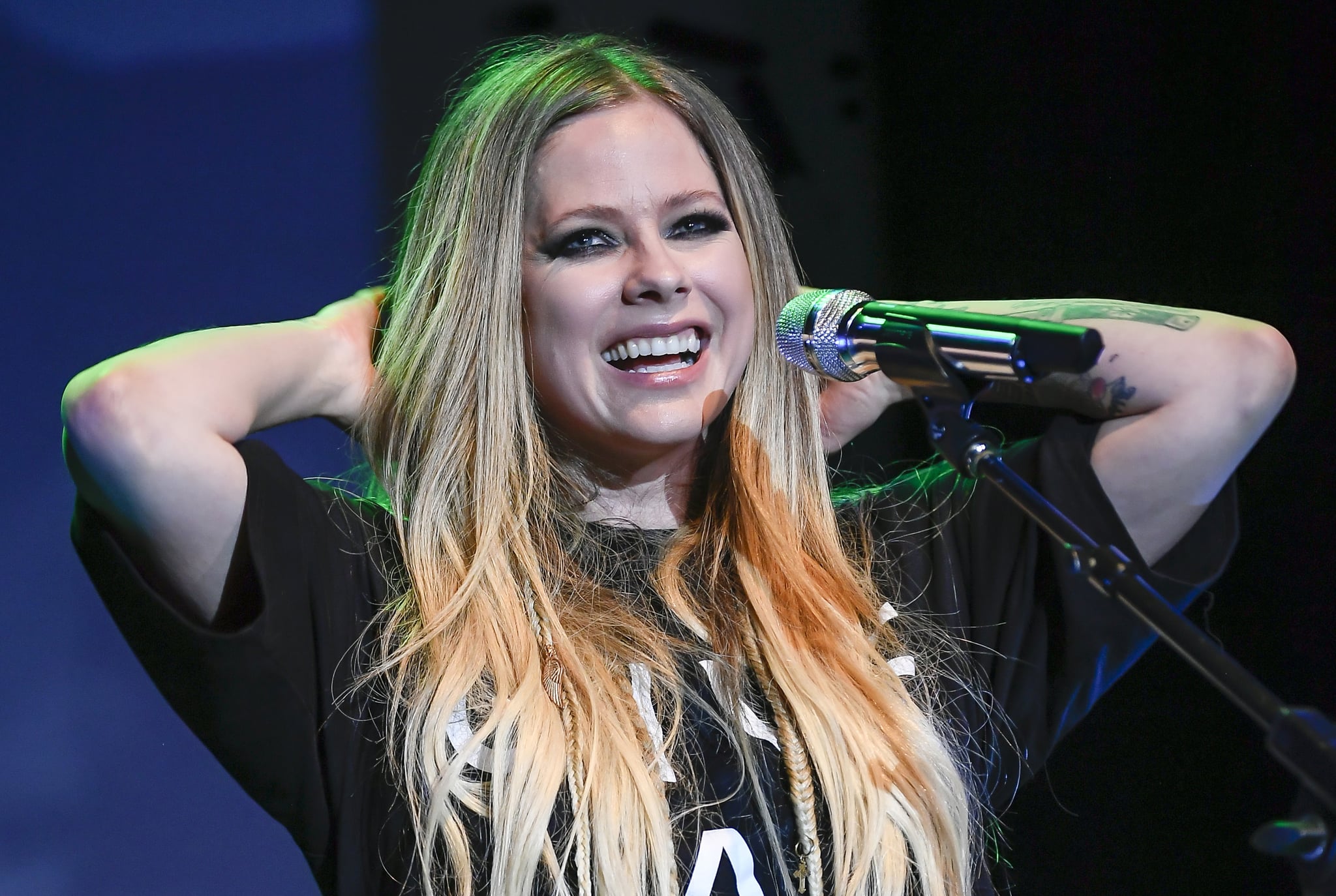 NAPA, CA - NOVEMBER 01:  Singer Avril Lavigne performs on Day 2 of Live In The Vineyard at the Uptown Theatre Napa on November 1, 2019 in Napa, California.  (Photo by Steve Jennings/WireImage)