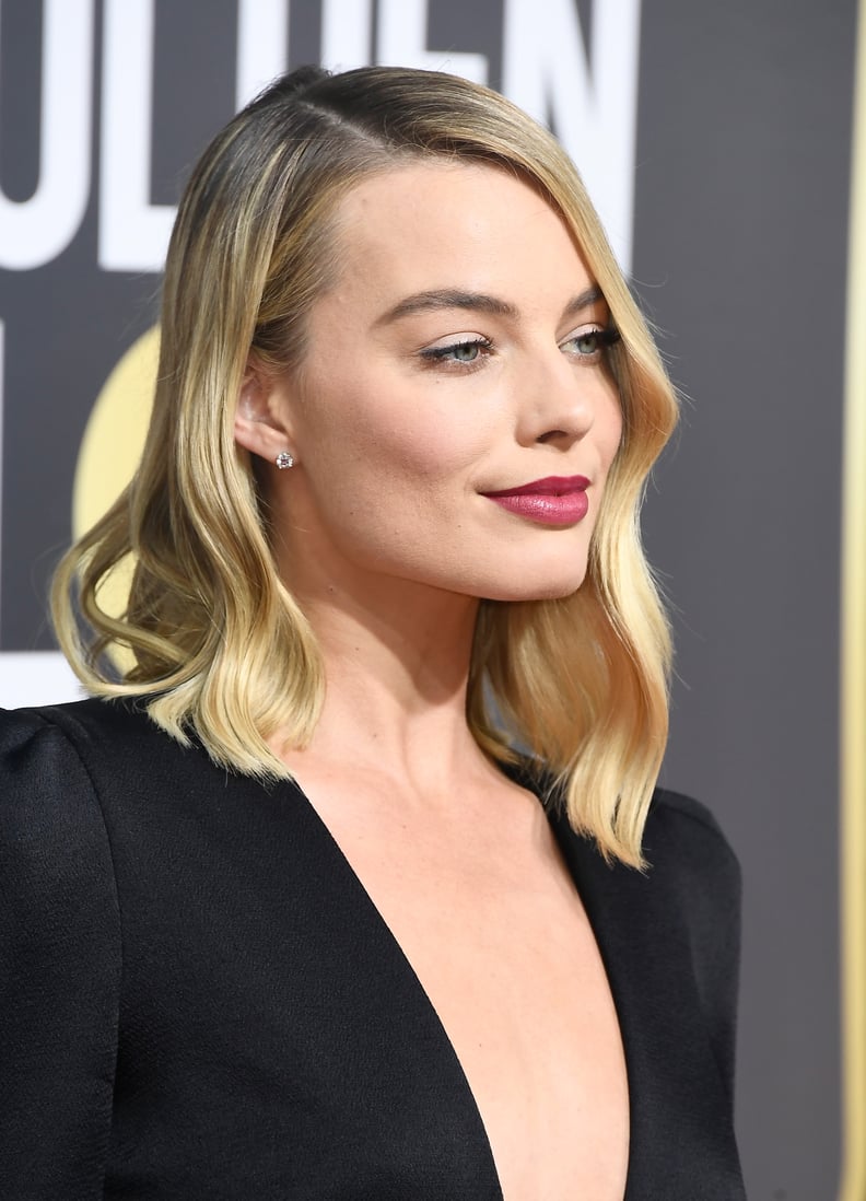 Margot Robbie at the 2018 Golden Globes