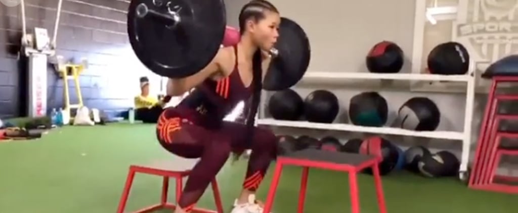 Storm Reid Working Out in Ivy Park x Adidas Outfit | Video