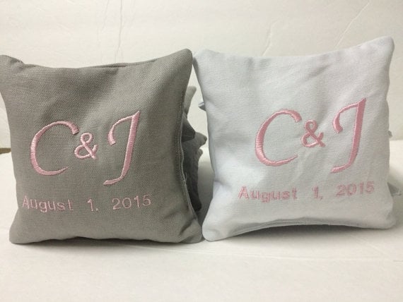 Embroidered Cornhole Bags