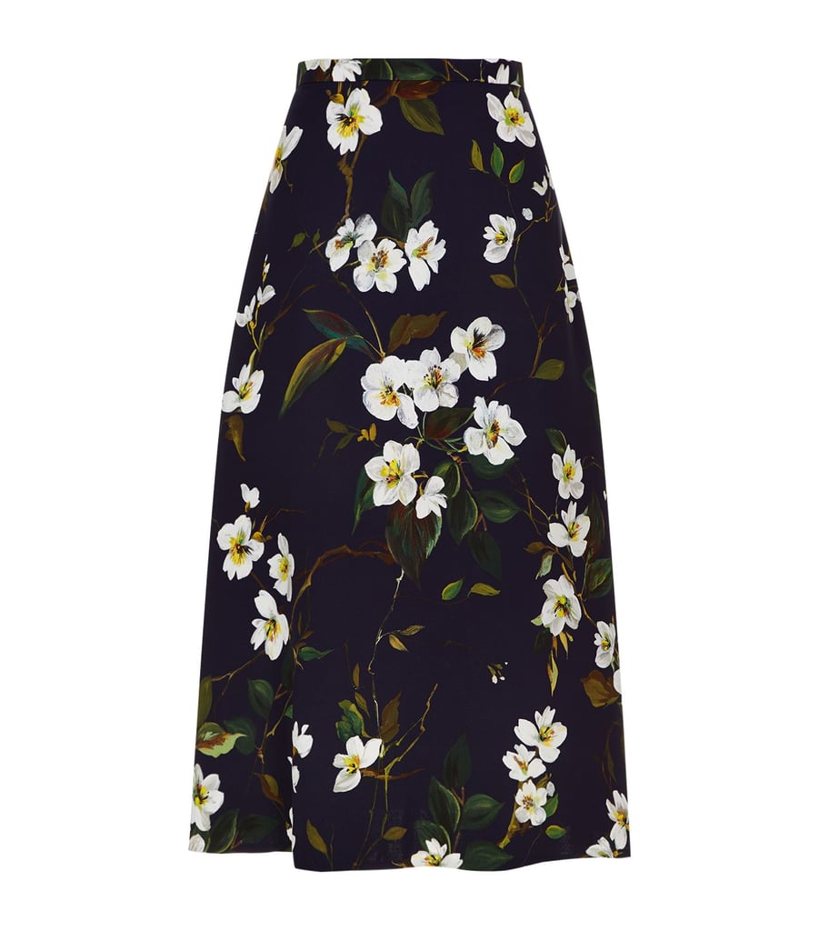 Escada Rao Floral Midi Skirt