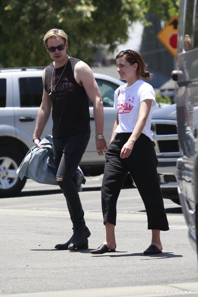 Emma Watson and Chord Overstreet PDA Pictures June 2018