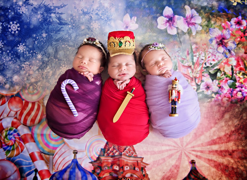 Photo Shoot of Babies Dressed as the Nutcracker POPSUGAR Family Photo 11