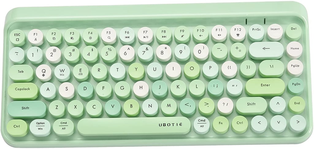 UBOTIE Portable Bluetooth Colourful Computer Keyboard