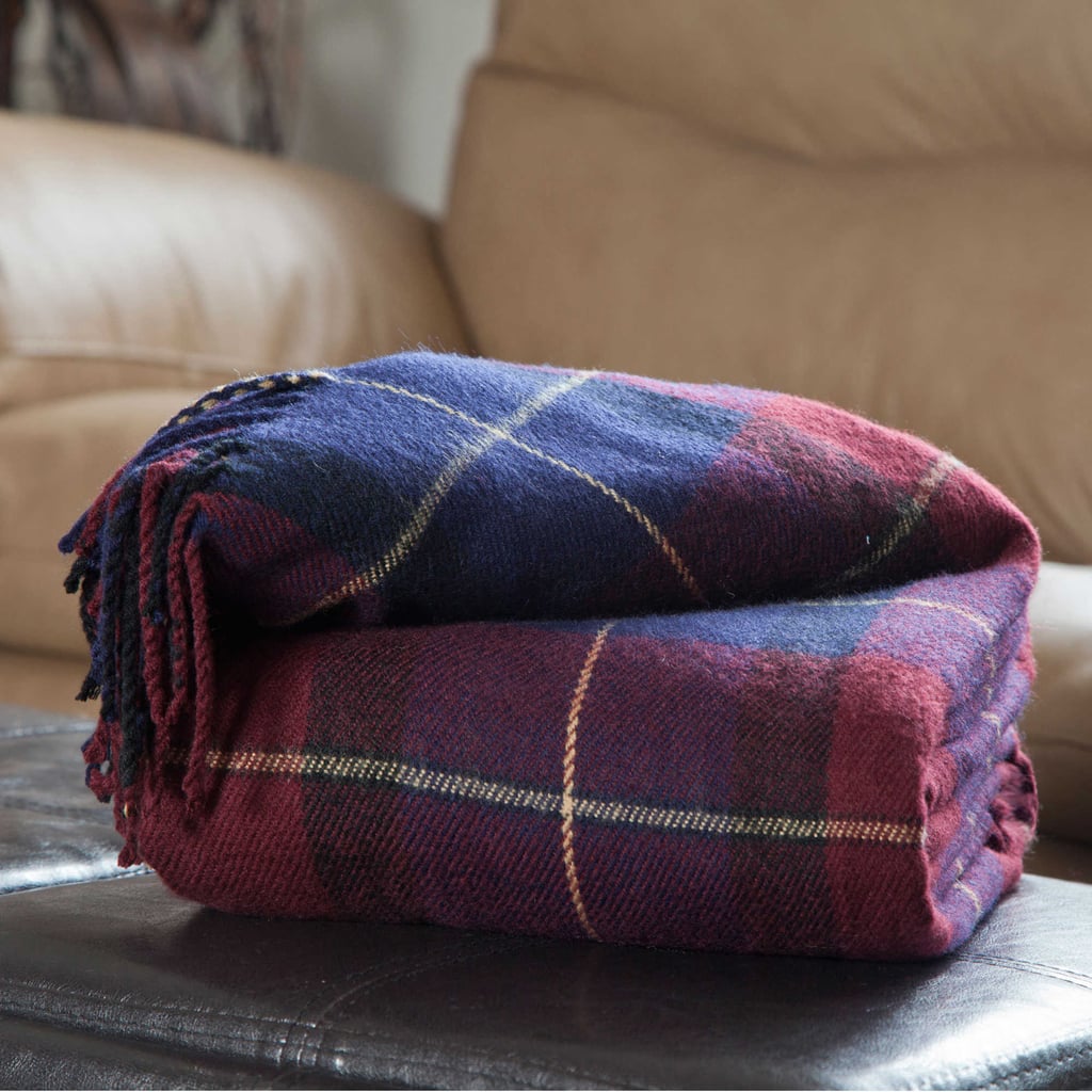 Classic Plaid Throw Blanket